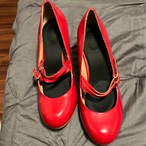 Journee collection cute red Mary Jane heels. Make an offer